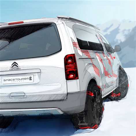 Nowy Citroën SpaceTourer 4X4 Ë Concept